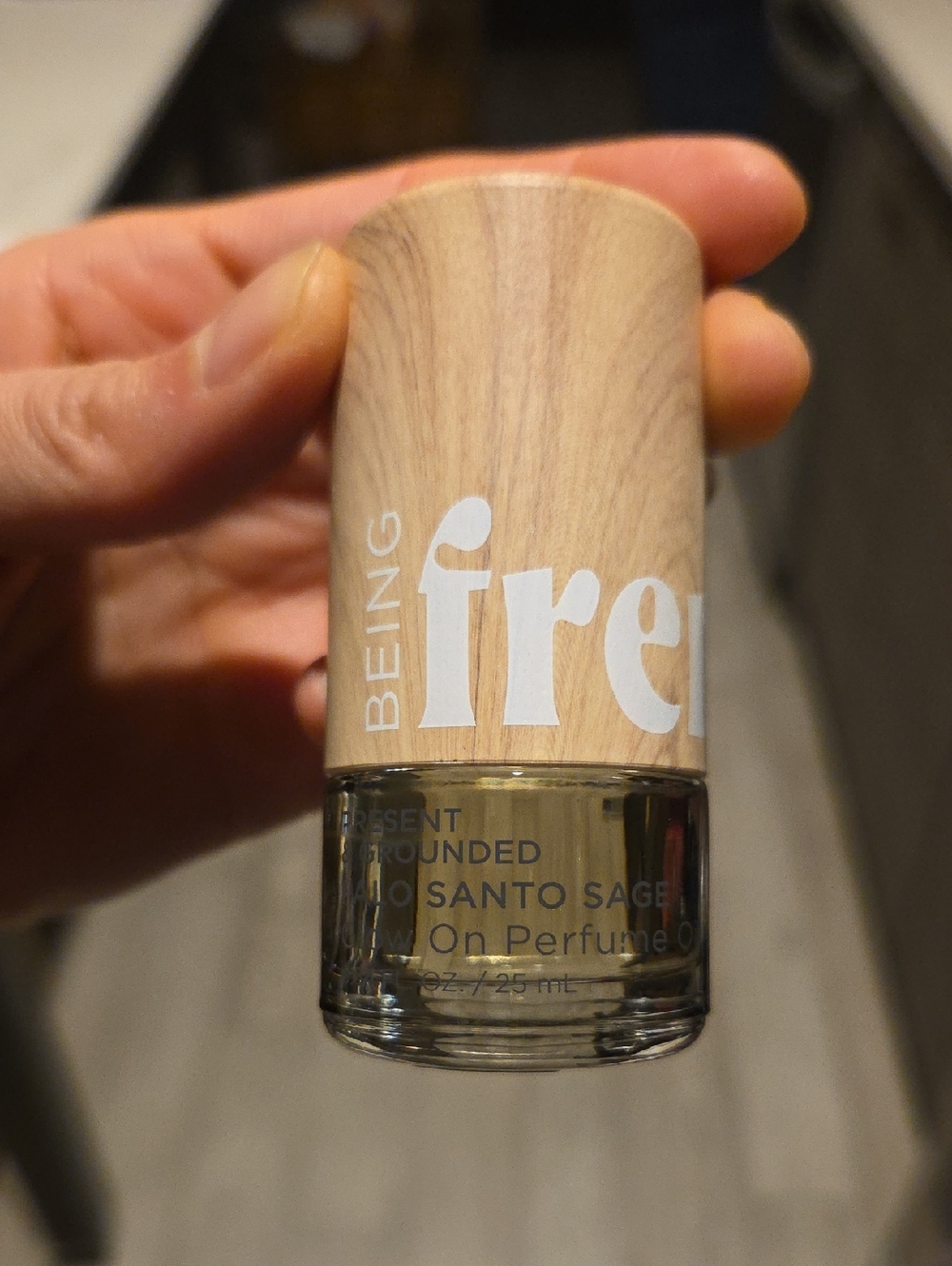 Being Frenshe Palo Santo Sage Roller Perfume Oil - Wood & Olive
